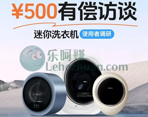 迷你洗衣机使用者调研