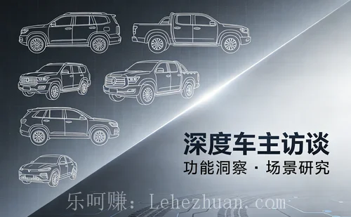 特定车型车主线下深度访谈