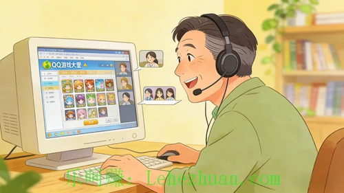 QQ游戏大厅中老年用户线上座谈