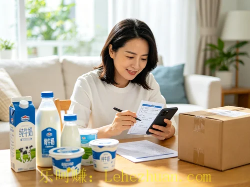 乳制品免费试吃（线上问卷+产品邮寄）长期招募